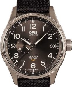 HandMade The Oris Big Crown Pro Pilot GMT Gray Arabic Dial