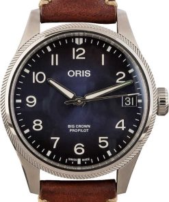 HandMade The Oris Big Crown ProPilot Big Date Blue Arabic Dial