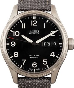 HandMade The Oris Big Crown ProPilot Big Day Date Textile Strap