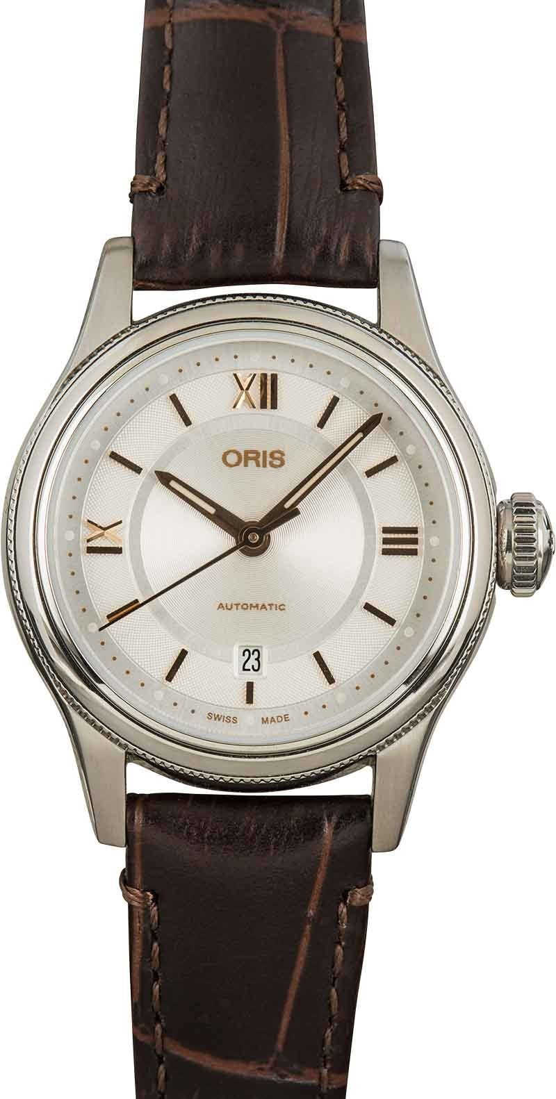 HandMade The Ladies Oris Classic Date Silver Dial