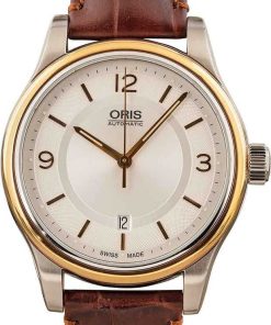 HandMade The Oris Classic Date Stainless Steel & Gold PVD