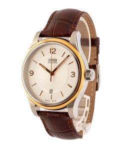 Alternative view of HandMade The Oris Classic Date Stainless Steel & Gold PVD