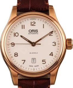 HandMade The Oris Classic Date 42MM Rose Gold