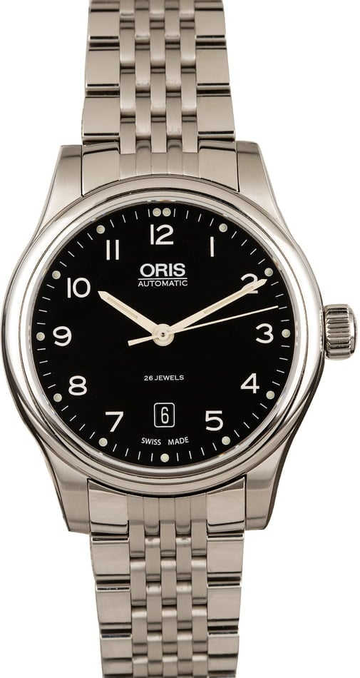 HandMade The Oris Classic Date Black Dial