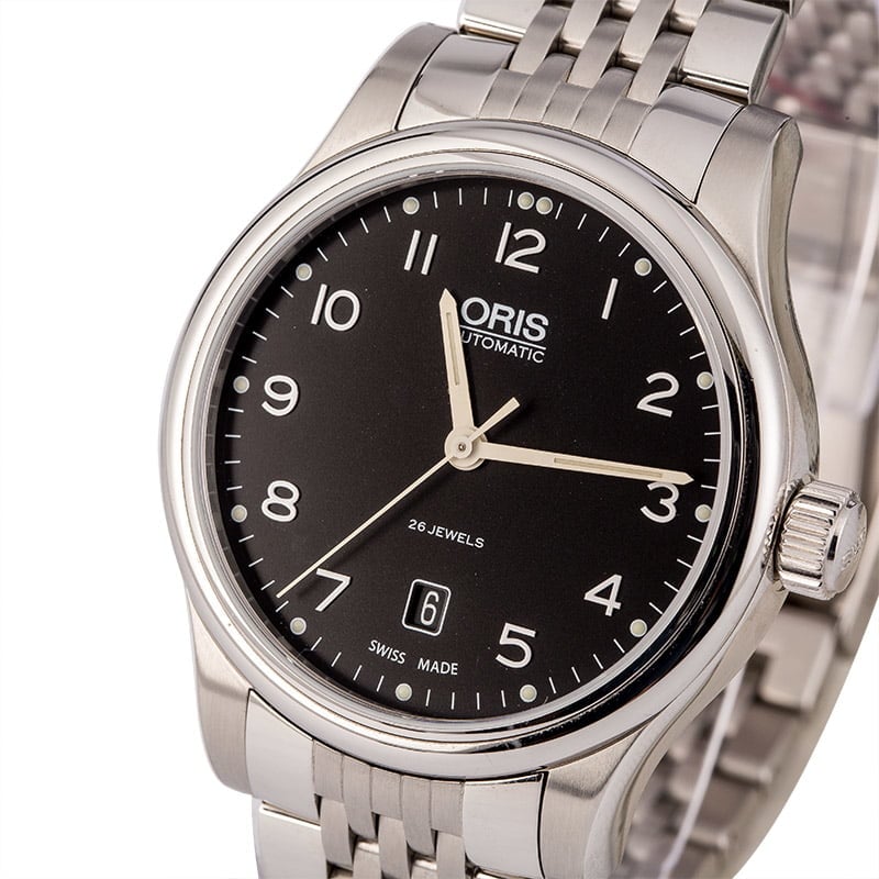 HandMade The Oris Classic Date Black Dial - Image 2