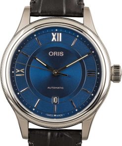 HandMade The Mens Oris Classic Date Stainless Steel