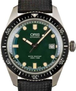 HandMade The Oris Divers Sixty-Five Green