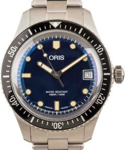 HandMade The Oris Divers Sixty-Five Steel Blue Dial