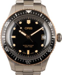 HandMade The Oris Divers Sixty-Five Steel