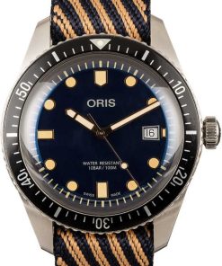 HandMade The Oris Divers Sixty-Five Steel on NATO Strap