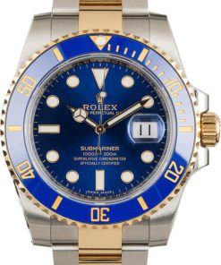 HandMade The Rolex Submariner 116613LB Sunburst Blue Dial