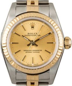 HandMade The Rolex Oyster Perpetual 76193 Two Tone