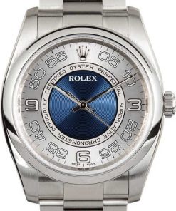 HandMade The Oyster Perpetual Rolex 116000 Blue Concentric