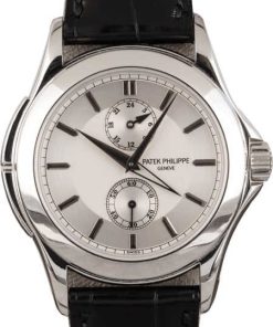 HandMade The Patek Philippe 5134P Calatrava Travel Time Platinum