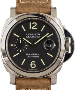 HandMade The Panerai Luminor Black Arabic Dial