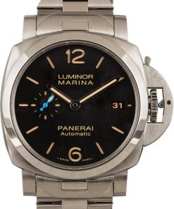 HandMade The Panerai Luminor Marina Stainless Steel Black