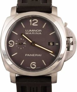HandMade The Panerai Luminor Marina PAM351 Brown Dial