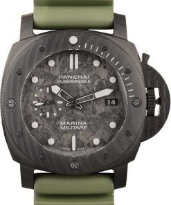 HandMade The Panerai Submersible Marina Militare Carbotech