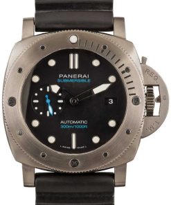 HandMade The Mens Panerai Submersible Titanium