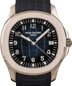 HandMade The Mens Patek Philippe Aquanaut Blue Dial