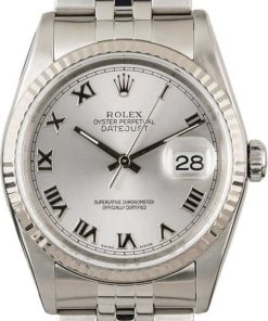 HandMade The Rolex Datejust 16234 Rhodium Dial