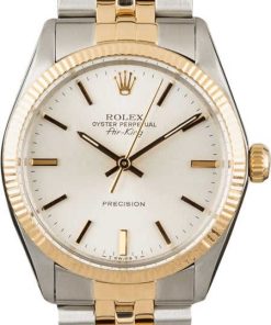 HandMade The Rolex Air-King 5501 Silver Dial