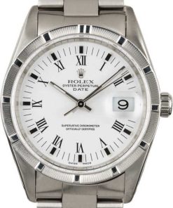HandMade The Rolex Date 15210 White Roman