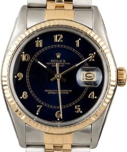 HandMade The Rolex Datejust 16013 Blue Arabic Dial