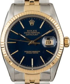HandMade The Rolex Datejust 16013 Blue Index Dial