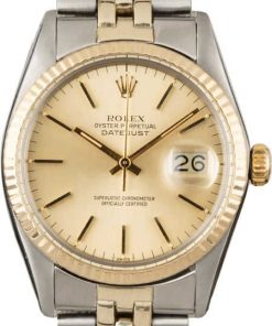 HandMade The Rolex Datejust 16013 Two Tone Jubilee Champagne Dial