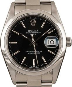 HandMade The Rolex Date 15200 Black Dial T