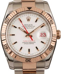 HandMade The Men's Rolex Stainless and Rose Gold DateJust 116261