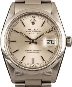 HandMade The Rolex Datejust Stainless Steel 16000 Silver Dial