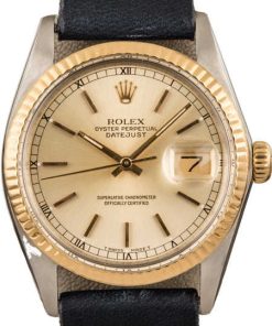 HandMade The Rolex Datejust 16013 Champagne Dial Watch T