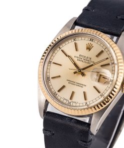 Alternative view of HandMade The Rolex Datejust 16013 Champagne Dial Watch T