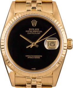 HandMade The Rolex Datejust 16018 Black Dial