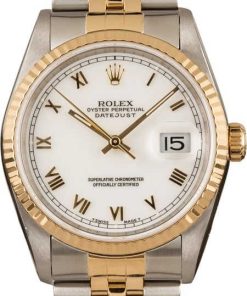 HandMade The Rolex Datejust 16233 Roman Dial Watch