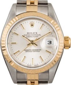 HandMade The Rolex Ladies Datejust 79173 Silver Index Dial