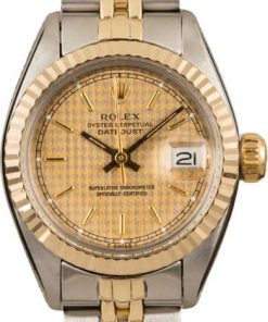 HandMade The Rolex Ladies Datejust 6917 Houndstooth