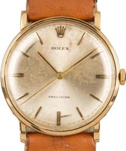 HandMade The Vintage Yellow Gold Rolex Precision 9659