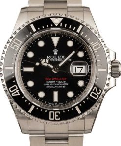 HandMade The Rolex 126600 Black Dial with Red Lettering