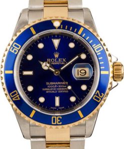 HandMade The Rolex Two Tone 16613 Submariner