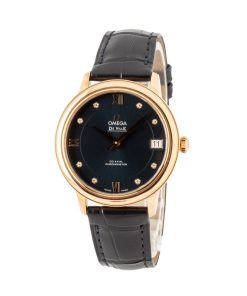 Alternative view of HandMade The Omega De Ville Prestige Blue Diamond Dial