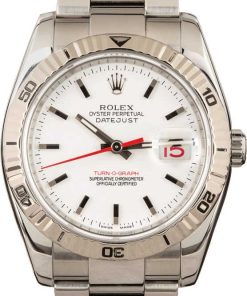 HandMade The Rolex Thunderbird Datejust 116264 White Dial
