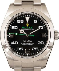 HandMade The Rolex 116900 Air-King Black Arabic Dial