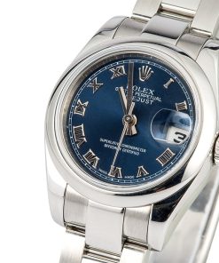 Alternative view of HandMade The Rolex Lady-Datejust 179160 Blue Dial