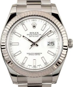 HandMade The Rolex Datejust II Ref 116334 White Dial 41MM