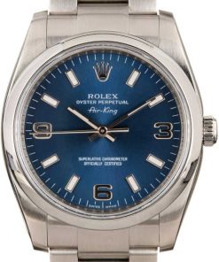 HandMade The Rolex Oyster Perpetual Air King 114200 Blue