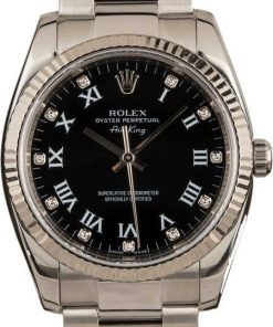 HandMade The Rolex Air-King 114234 Diamond Markers