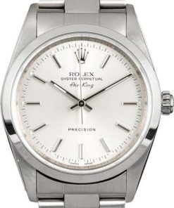 HandMade The Rolex Air King 14000M Silver TT